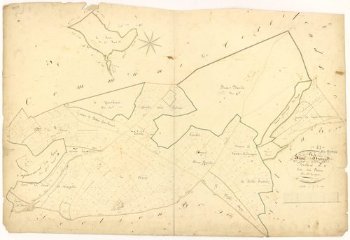 Saint-Broing-les-Moines - Section A - 3 P PLAN 543/2