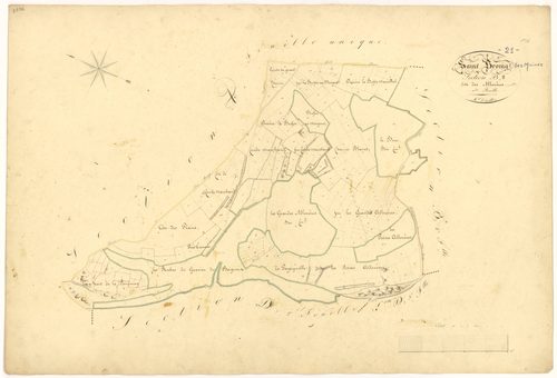 Saint-Broing-les-Moines - Section B1 - 3 P PLAN 543/3