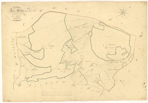 Saint-Broing-les-Moines - Section C - 3 P PLAN 543/5