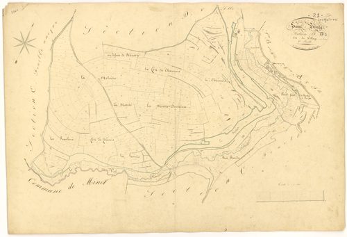 Saint-Broing-les-Moines - Section D3 - 3 P PLAN 543/8