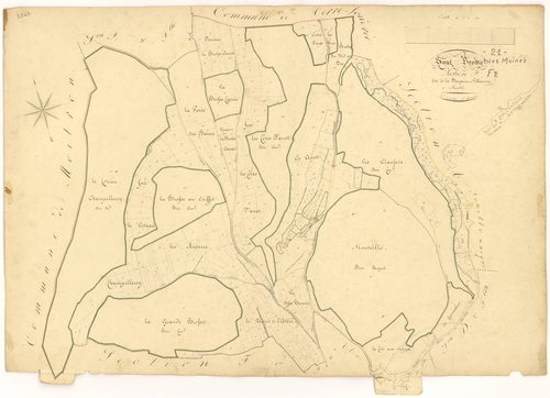 Saint-Broing-les-Moines - Section F2 - 3 P PLAN 543/11