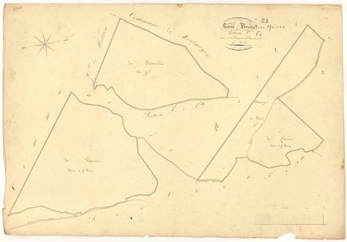 Saint-Broing-les-Moines - Section F4 - 3 P PLAN 543/13