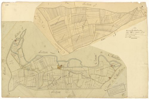 Sainte-Colombe-sur-Seine - Section H - 3 P PLAN 546/12