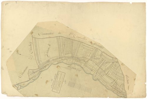 Sainte-Colombe-sur-Seine - Section K - 3 P PLAN 546/14