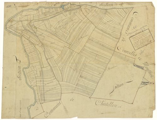 Sainte-Colombe-sur-Seine - Section L - 3 P PLAN 546/15