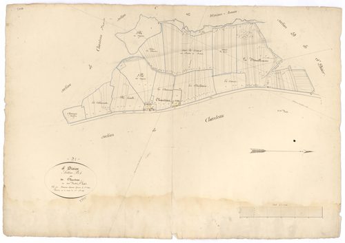 Saint-Didier - Section B1 - 3 P PLAN 544/3