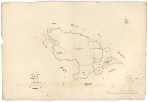 Saint-Didier - Section B3 - 3 P PLAN 544/5