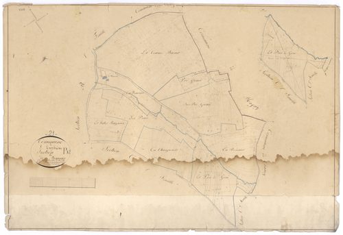 Saint-Euphrône - Section B2 - 3 P PLAN 550/5