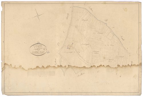 Saint-Euphrône - Section C1 - 3 P PLAN 550/6