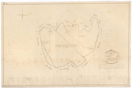 Saint-Euphrône - Section C2 - 3 P PLAN 550/7