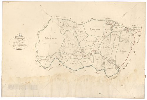 Saint-Germain-de-Modéon - Section C2 - 3 P PLAN 551/6