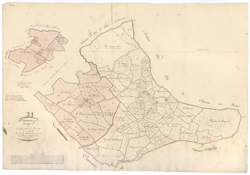 Saint-Germain-de-Modéon - Section E - 3 P PLAN 551/8
