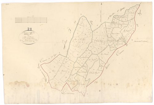 Saint-Germain-de-Modéon - Section F3 - 3 P PLAN 551/11