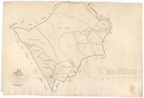 Saint-Germain-de-Modéon - Section G - 3 P PLAN 551/12