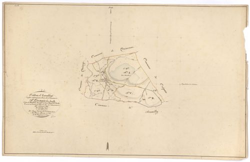 Saint-Germain-lès-Senailly - Tableau d'assemblage - 3 P PLAN 553/1
