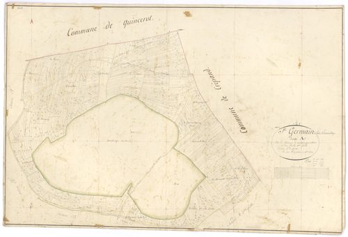 Saint-Germain-lès-Senailly - Section A1 - 3 P PLAN 553/2
