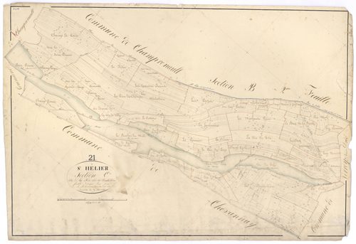 Saint-Hélier - Section C - 3 P PLAN 555/5