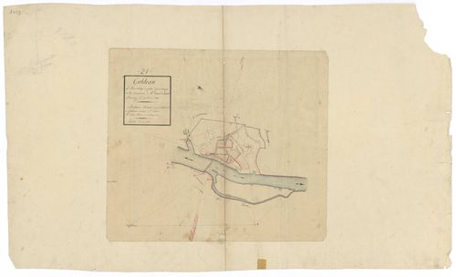 Saint-Jean-de-Losne - Tableau d'assemblage - 3 P PLAN 557/1