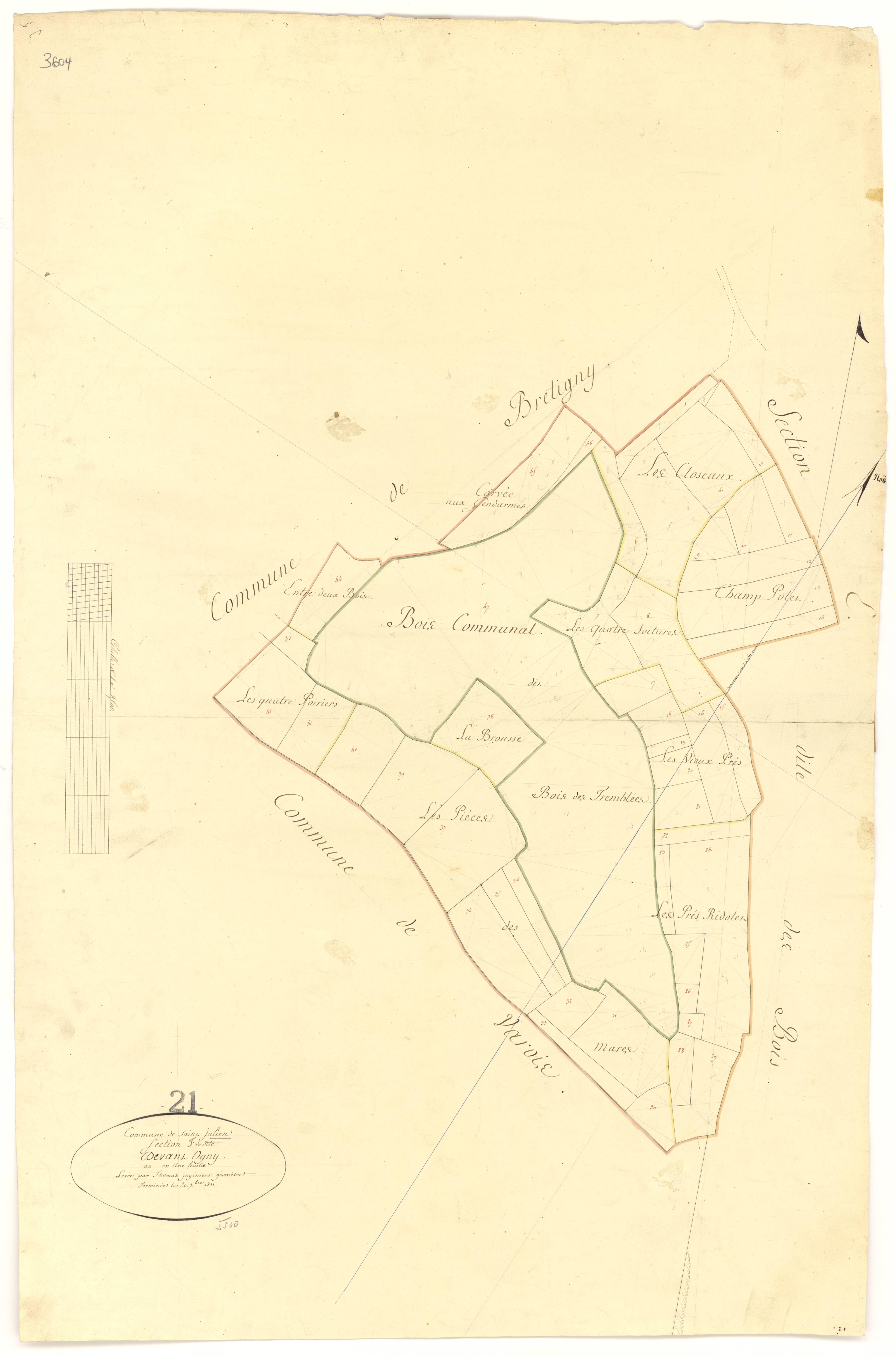 Saint-Julien - Section F - 3 P PLAN 558/9