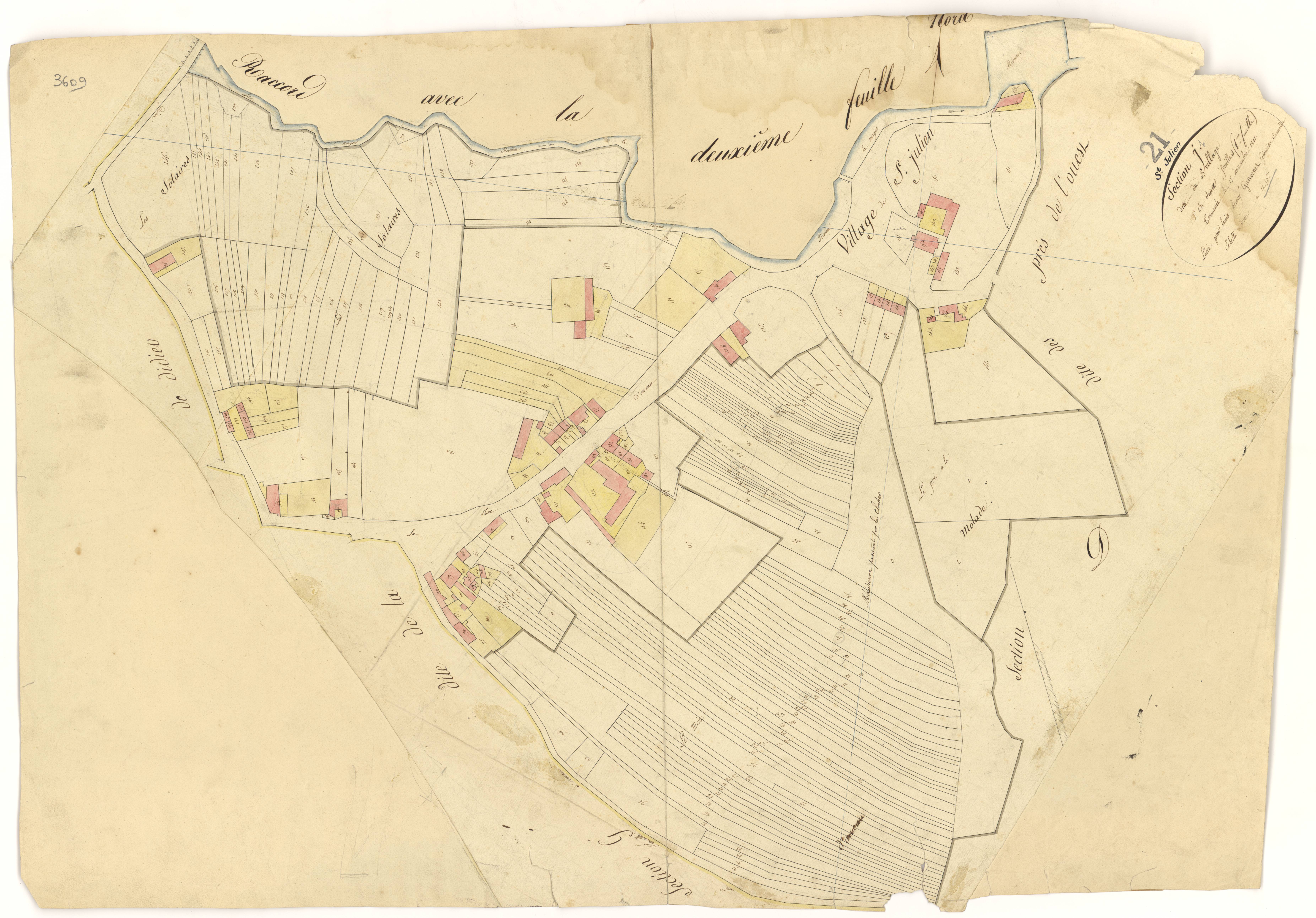 Saint-Julien - Section J - 3 P PLAN 558/14