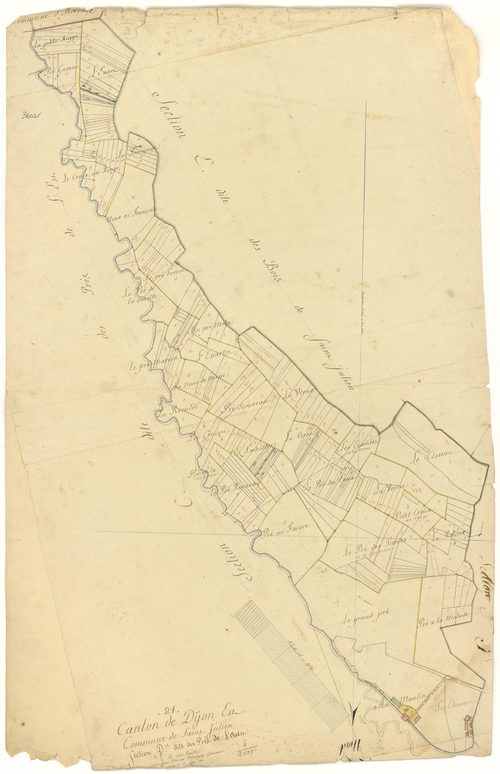 Saint-Julien - Section D - 3 P PLAN 558/7