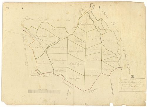 Saint-Julien - Section E - 3 P PLAN 558/8