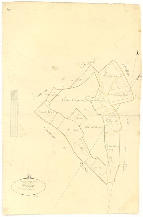 Saint-Julien - Section F - 3 P PLAN 558/9