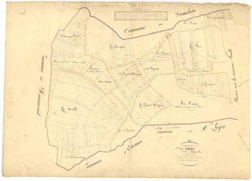 Saint-Léger-Triey - Section A1 - 3 P PLAN 559/3