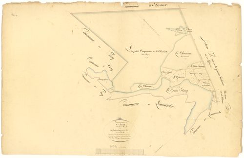 Saint-Léger-Triey - Section D - 3 P PLAN 559/7