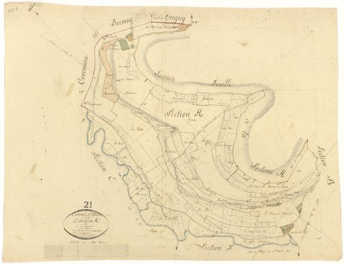 Saint-Marc-sur-Seine - Section A1 - 3 P PLAN 560/2