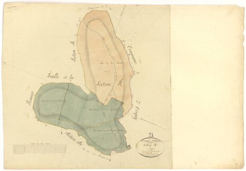 Saint-Marc-sur-Seine - Section A2 - 3 P PLAN 560/3