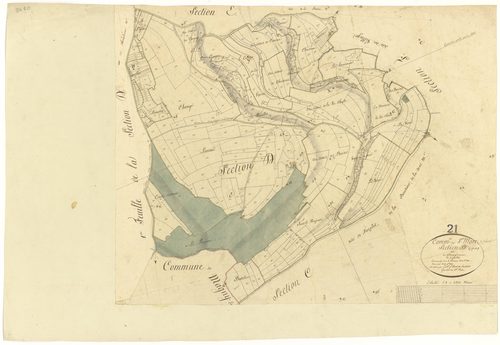 Saint-Marc-sur-Seine - Section D2 - 3 P PLAN 560/7