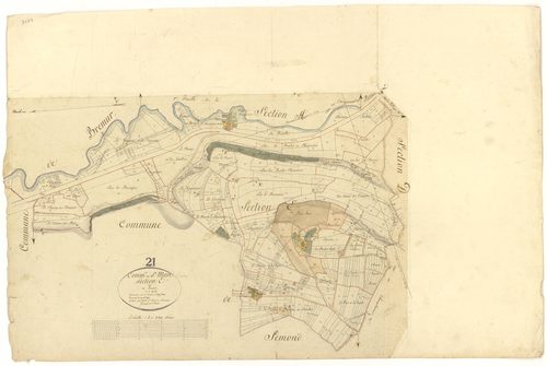 Saint-Marc-sur-Seine - Section E - 3 P PLAN 560/8