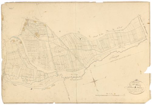 Sainte-Marie-la-Blanche - Section B1 - 3 P PLAN 547/3