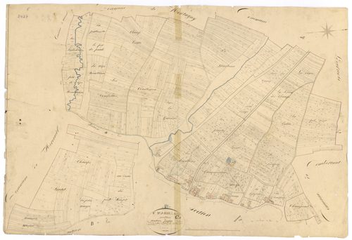 Sainte-Marie-la-Blanche - Section C - 3 P PLAN 547/5