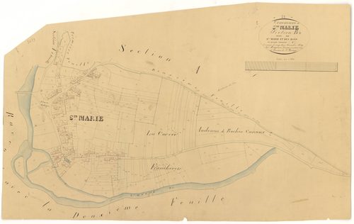 Sainte-Marie-sur-Ouche - Section B4 - 3 P PLAN 548/7