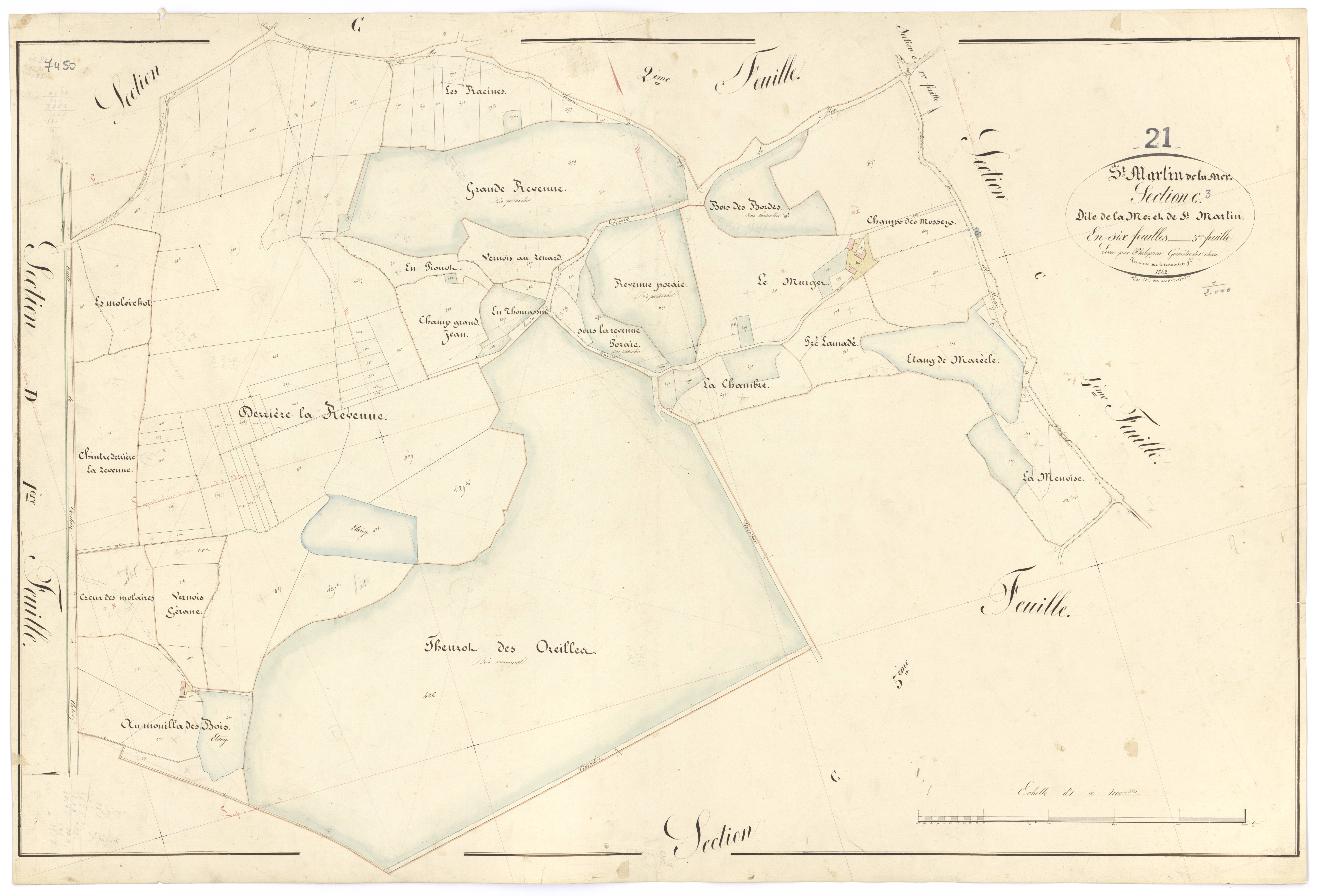 Saint-Martin-de-la-Mer - Section C3 - 3 P PLAN 561/10