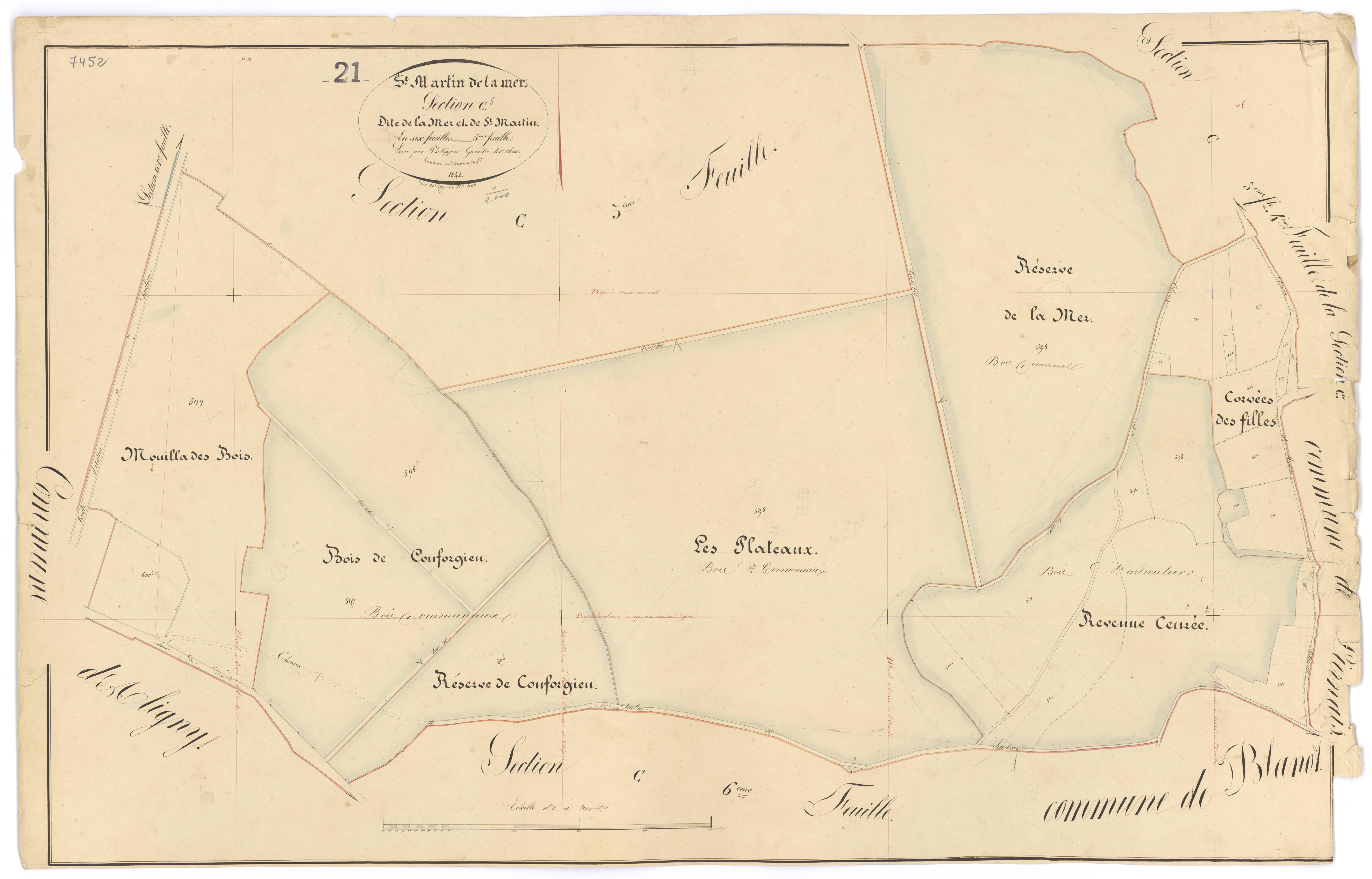 Saint-Martin-de-la-Mer - Section C5 - 3 P PLAN 561/12