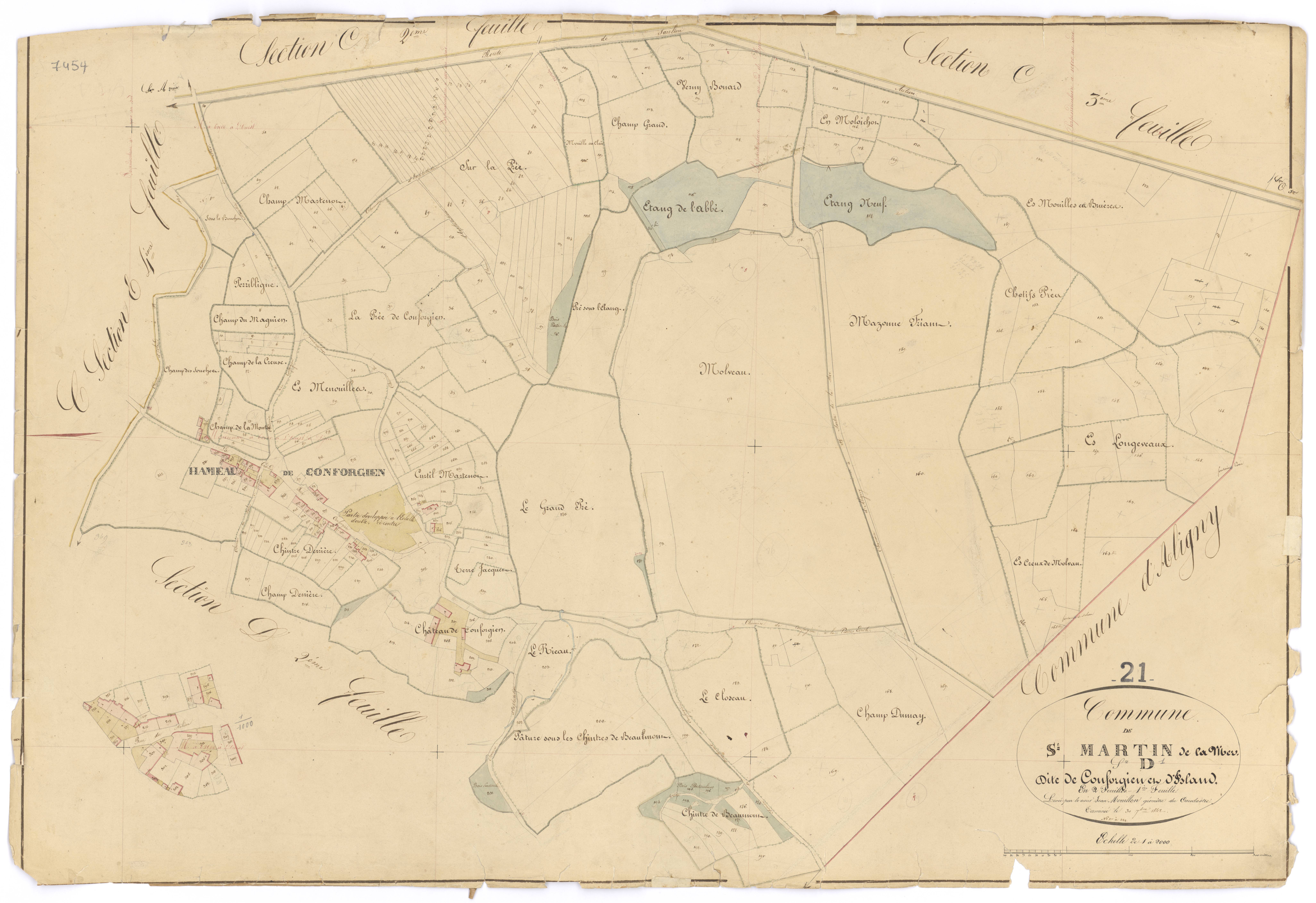 Saint-Martin-de-la-Mer - Section D1 - 3 P PLAN 561/14