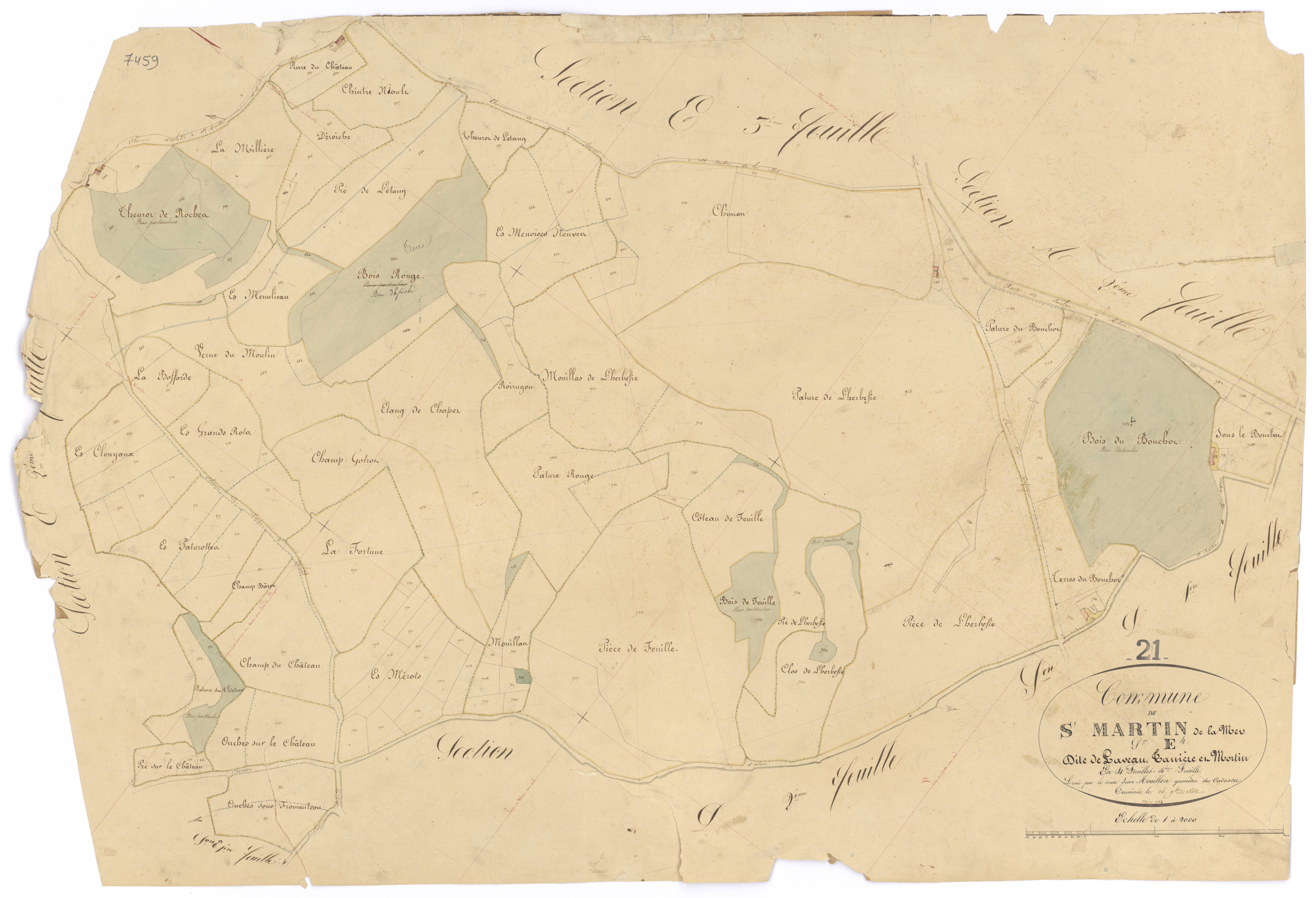 Saint-Martin-de-la-Mer - Section E4 - 3 P PLAN 561/19