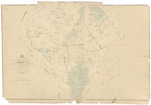 Saint-Martin-de-la-Mer - Tableau d'assemblage - 3 P PLAN 561/1