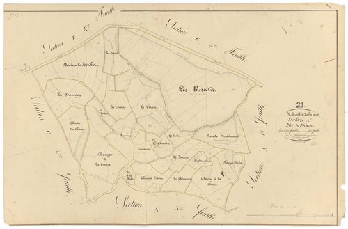 Saint-Martin-de-la-Mer - Section A2 - 3 P PLAN 561/3