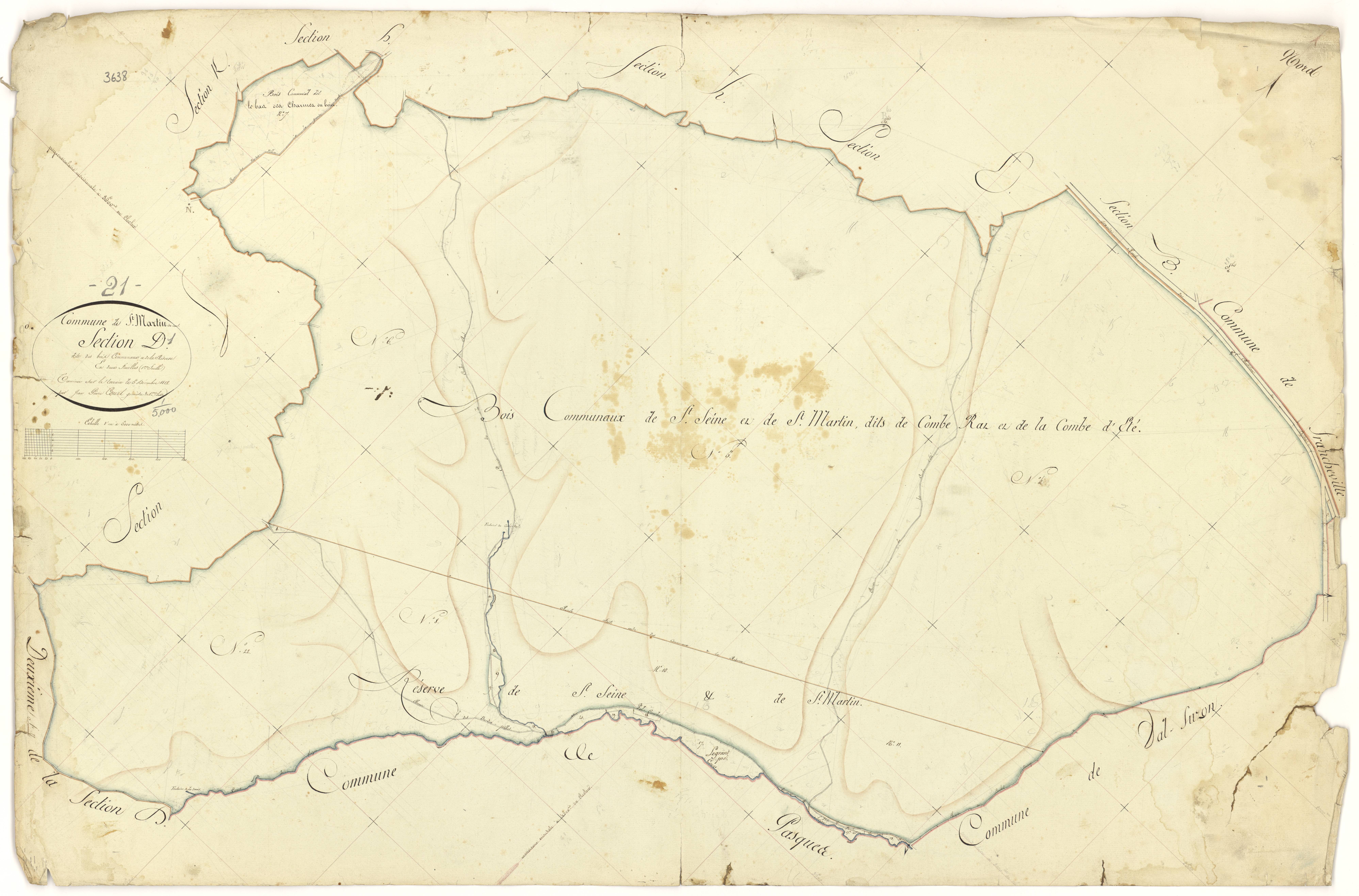 Saint-Martin-du-Mont - Section D1 - 3 P PLAN 562/6