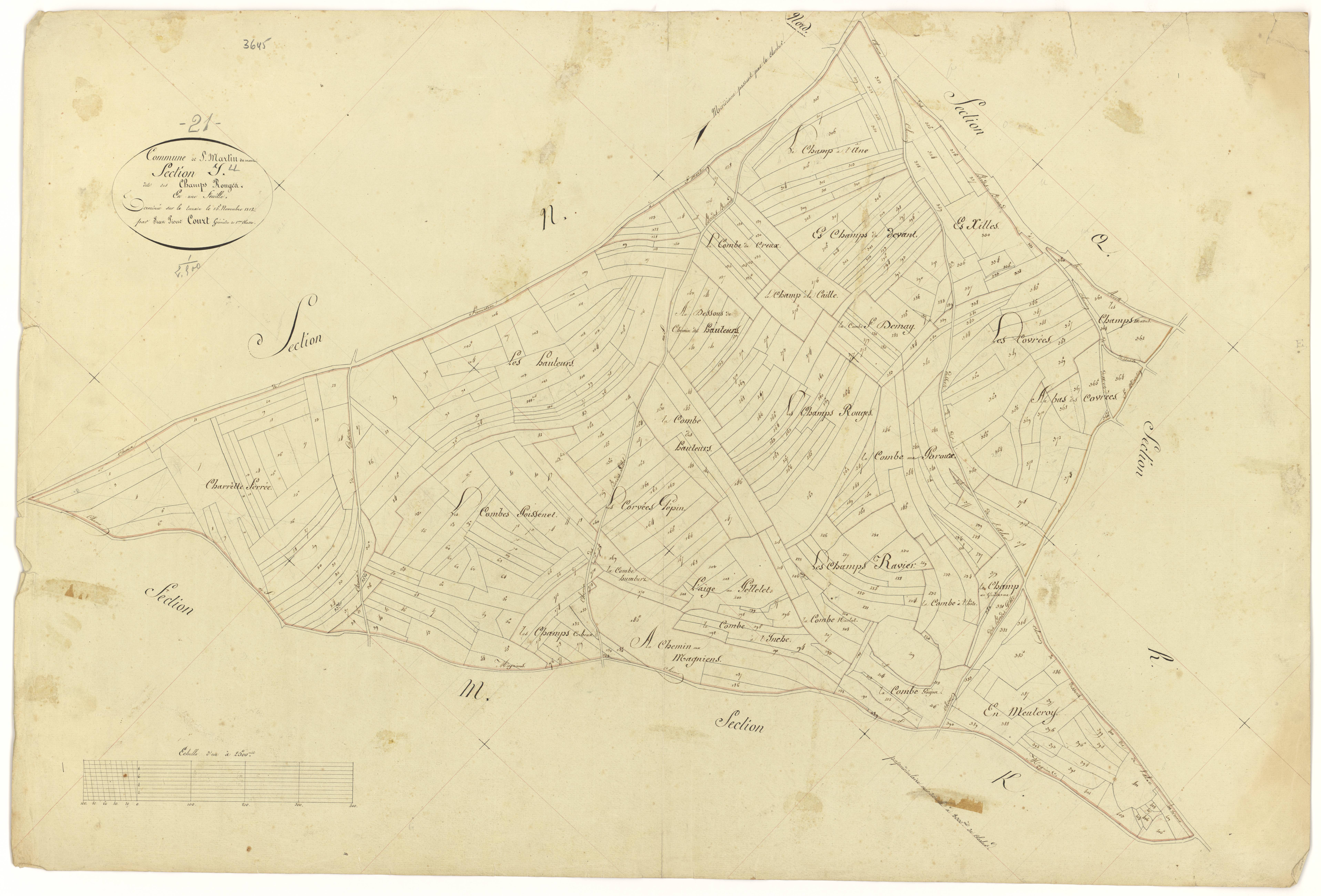 Saint-Martin-du-Mont - Section I - 3 P PLAN 562/13