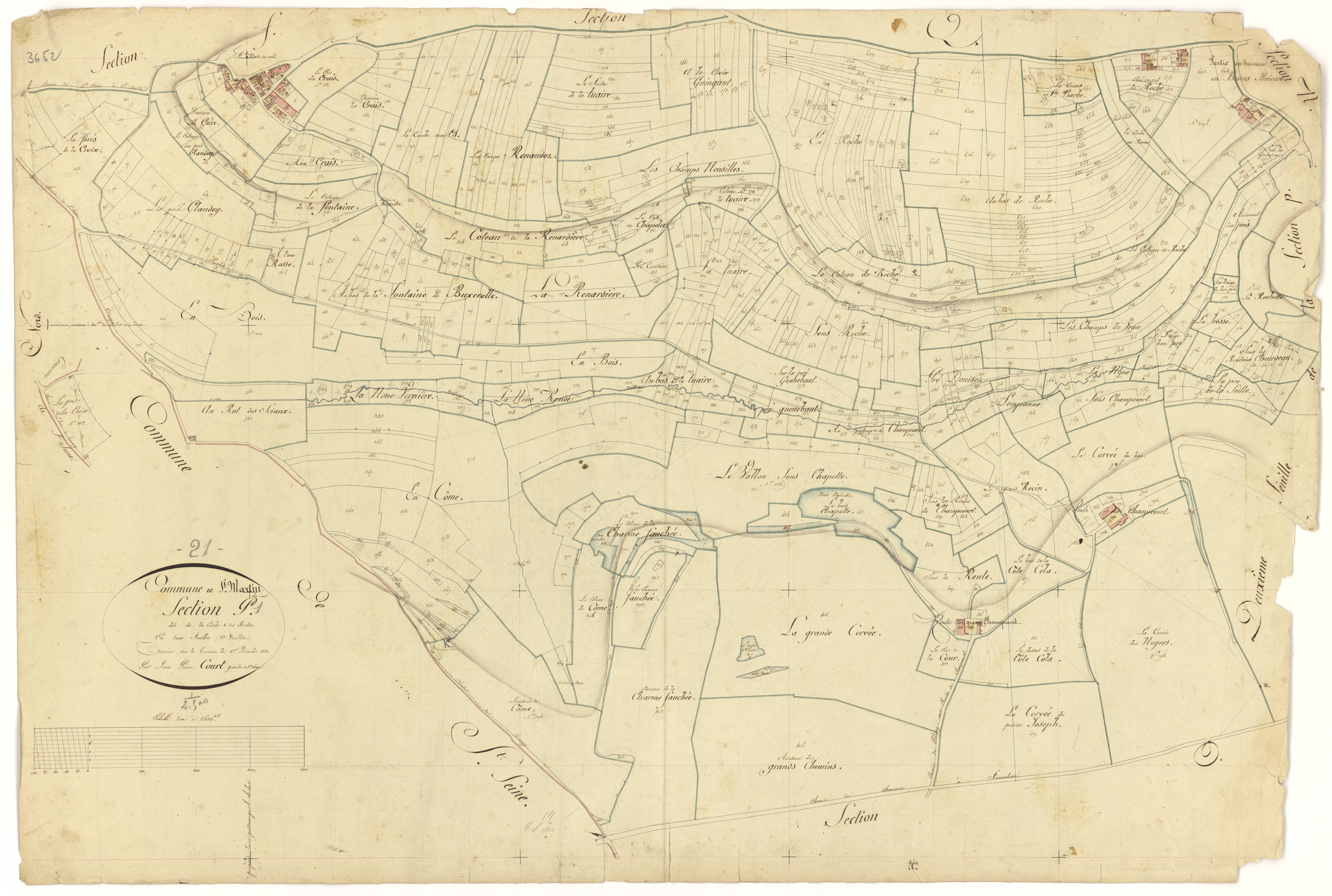 Saint-Martin-du-Mont - Section P1 - 3 P PLAN 562/20