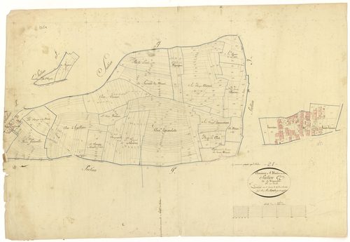 Saint-Martin-du-Mont - Section Q - 3 P PLAN 562/22