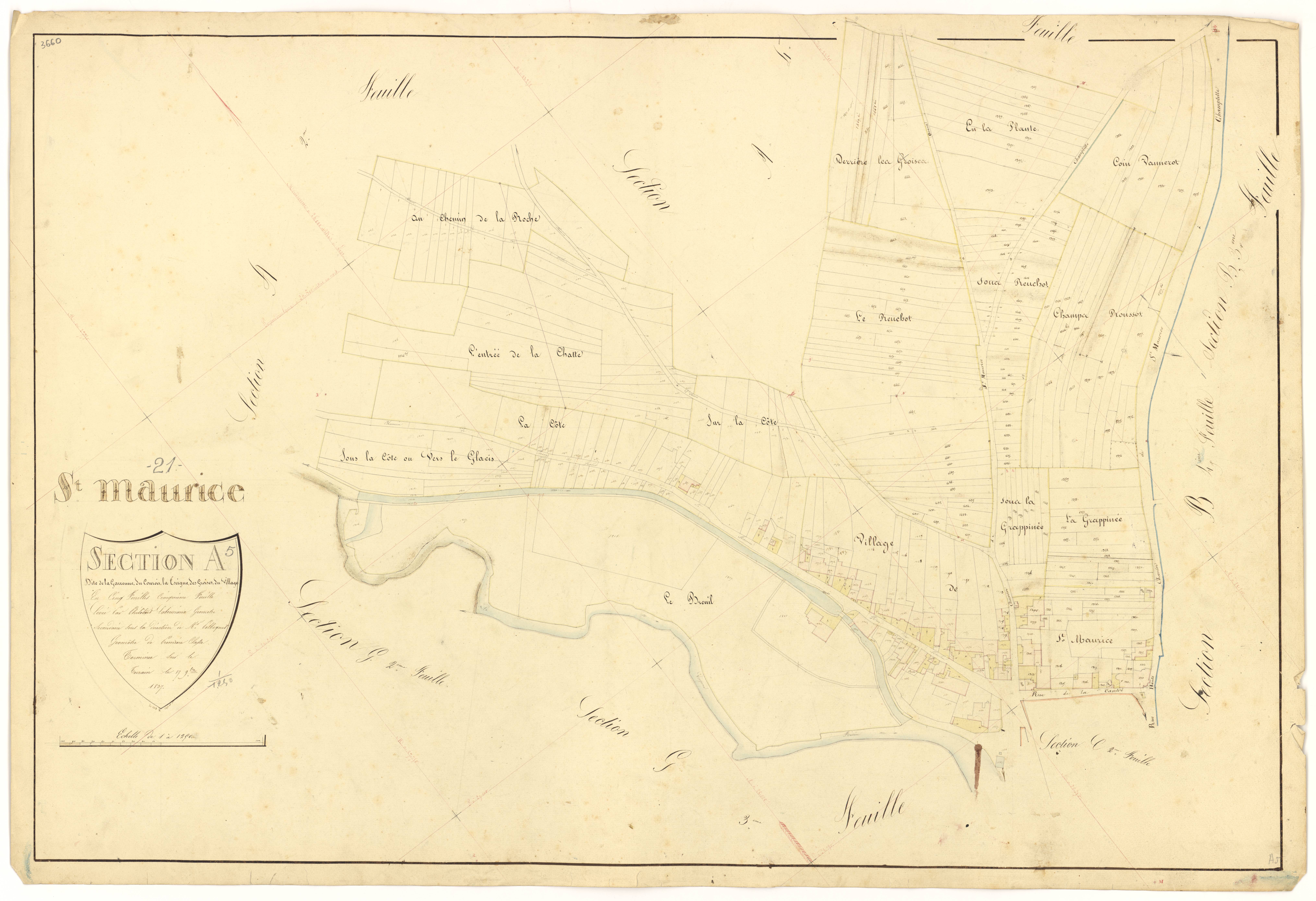 Saint-Maurice-sur-Vingeanne - Section A5 - 3 P PLAN 563/6