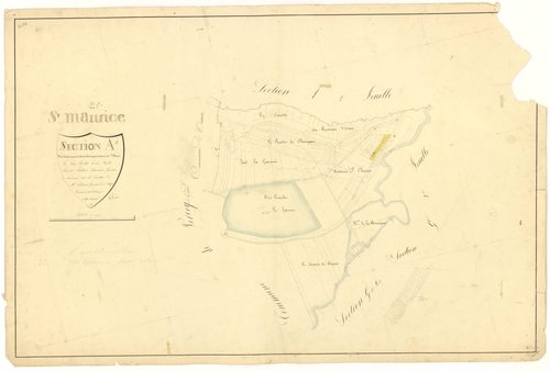 Saint-Maurice-sur-Vingeanne - Section A1 - 3 P PLAN 563/2