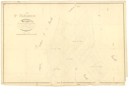 Saint-Maurice-sur-Vingeanne - Section A4 - 3 P PLAN 563/5