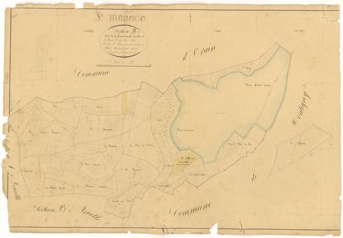 Saint-Maurice-sur-Vingeanne - Section B1 - 3 P PLAN 563/7